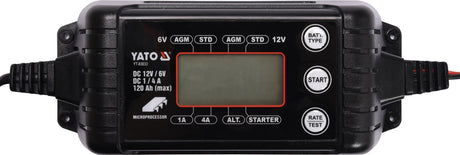 ELECTRONIC BATTERY CHARGER 6-12V 1/4A (YT-83033)