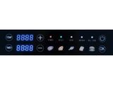 ELECTRIC GRILL, WAFFLE MAKER 2IN1 2000W, LED CONTROL PANEL (67440)