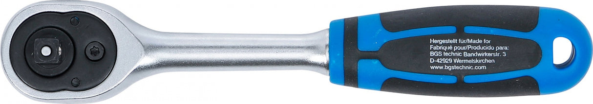 REVERSIBLE RATCHET | STRAIGHT DESIGN | FINE TOOTH | 6.3 MM (1/4") (680)