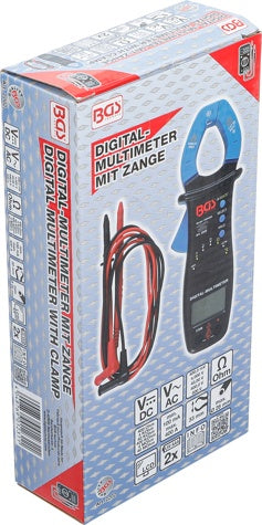 DIGITAL MULTIMETER WITH CLAMP FOR DC AND AC CURRENT (2202)