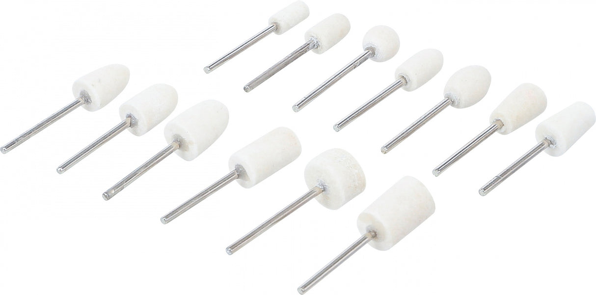 POLISHING HEADS ASSORTMENT | 13 PCS. (74532)