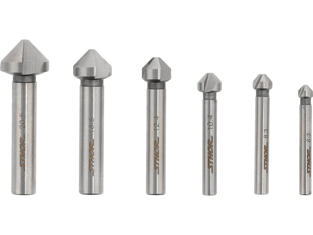 COUNTERSINK SET 6PCS 6.3-20.5MM (22710)