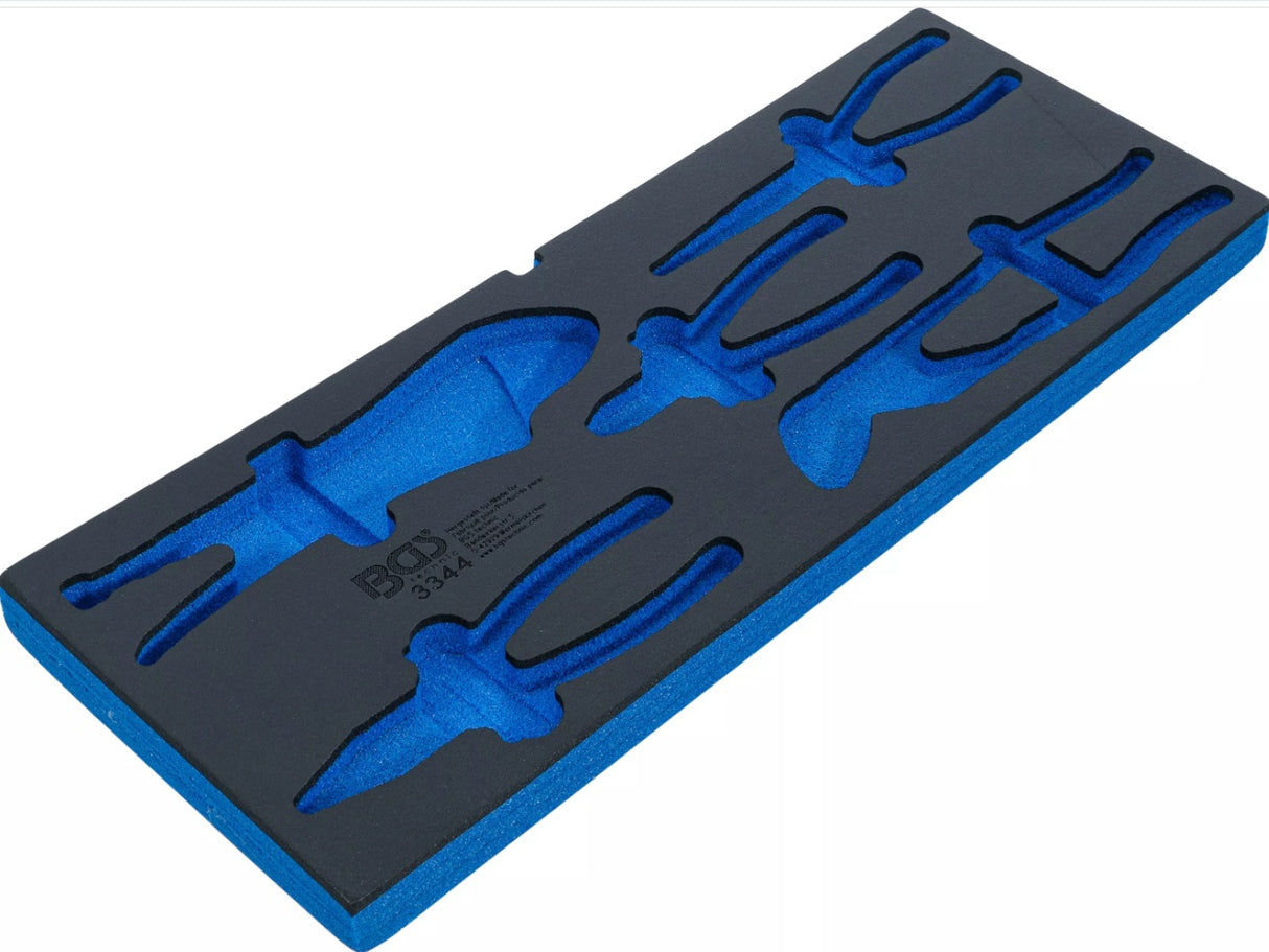 FOAM TRAY FOR BGS 3312, EMPTY: FOR PLIERS SET (3344-1)