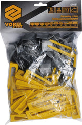 TILE LEVELING SYSTEM | 50 WEDGES + 50 CLIPS (04691)