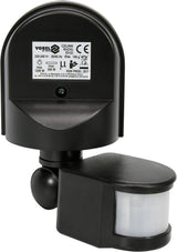 MOTION SENSOR PIR IP44 BLACK (83122)