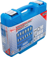 SOCKET SET, HEXAGON | 6.3 MM (1/4") / 12.5 MM (1/2") DRIVE | INCH SIZES | 24 PCS. (2246)