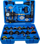 RADIATOR PRESSURE AND COOLING SYSTEM TESTER | REFILLING SYSTEM INCLUDED | 28 PCS. (8098)