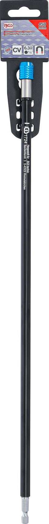 AUTOMATIC BIT-HOLDER | INTERNAL HEXAGON 6.3 MM (1/4") | 450 MM (1724)