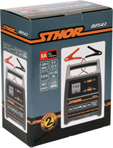 BATTERY CHARGER 6/12V 8A 120AH LED (82543)