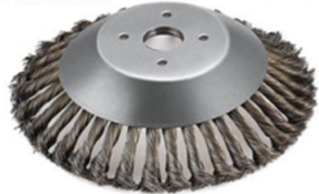 BRUSH POT TYPE | FOR TRIMMERS | TWISTED | 150 MM (DB0150)