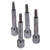 PASS-THROUGH SOCKET SET FOR SHOCK ABSORBERS WITH RATCHET | 18 PCS. (ST018)