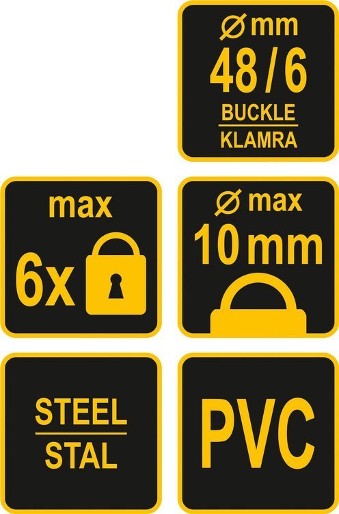 SAFETY LOCK OUT HASP STEEL (77705)
