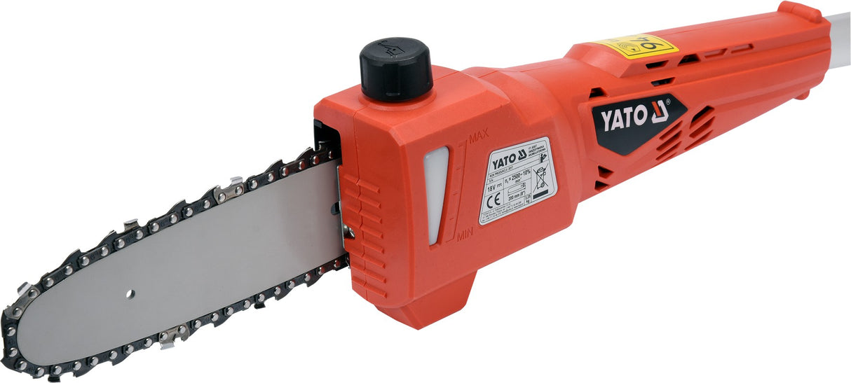 TELESCOPIC CHAIN SAW 18V 8'' - 2AH (YT-82836)