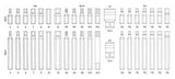BIT SET | METAL BOX | 40 PCS. (66410V)