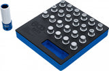TOOL TRAY 1/6: RIM LOCK SOCKET SET FOR VAG | 23 PCS. (8933)