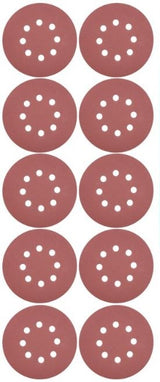 SANDING PAPER (VELCRO) FOR DRYWALL SANDER | WITH HOLES | 225 MM / P150 | 10 PCS. (PD225150B)