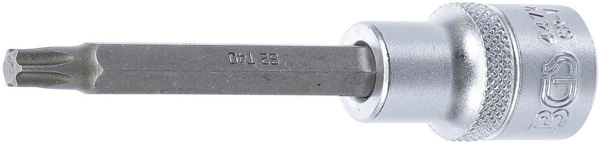 BIT SOCKET | LENGTH 100 MM | 12.5 MM (1/2") DRIVE | T-STAR (FOR TORX) T40 (4472)