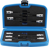 BIT SOCKETSET | FOR CYLINDER HEAD SCREWS | 12.5 MM (1/2") DRIVE | 9 PCS. (5014)