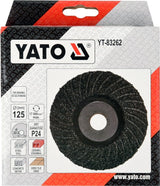 GRINDING DISC UNIVERSAL M14 125MM P24 (YT-83262)