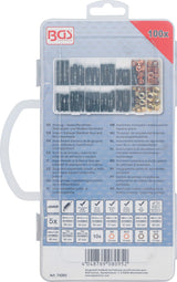 INTAKE / EXHAUST MANIFOLD STUD AND NUT ASSORTMENT | 100 PCS. (74293)