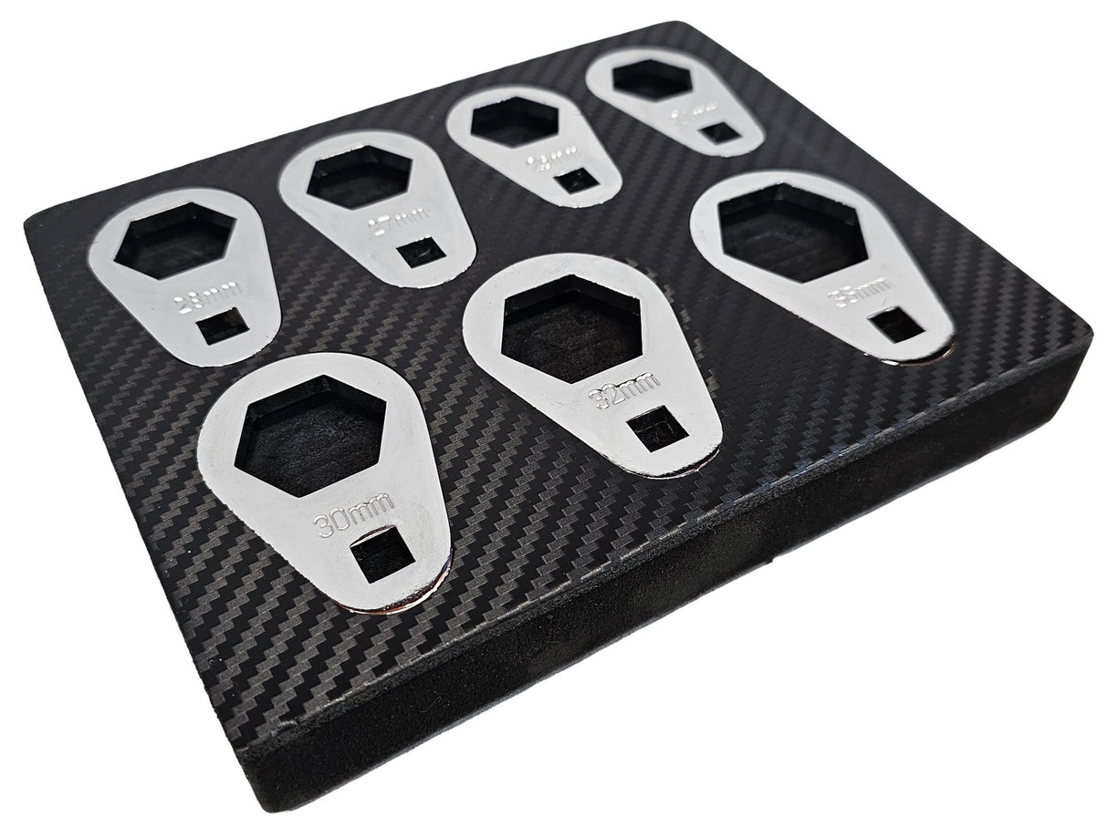 SIDE WRENCH SET | TOOL CASE | 12.5 MM (1/2") | 24 - 36 MM | 7 PCS. (SK8297S)