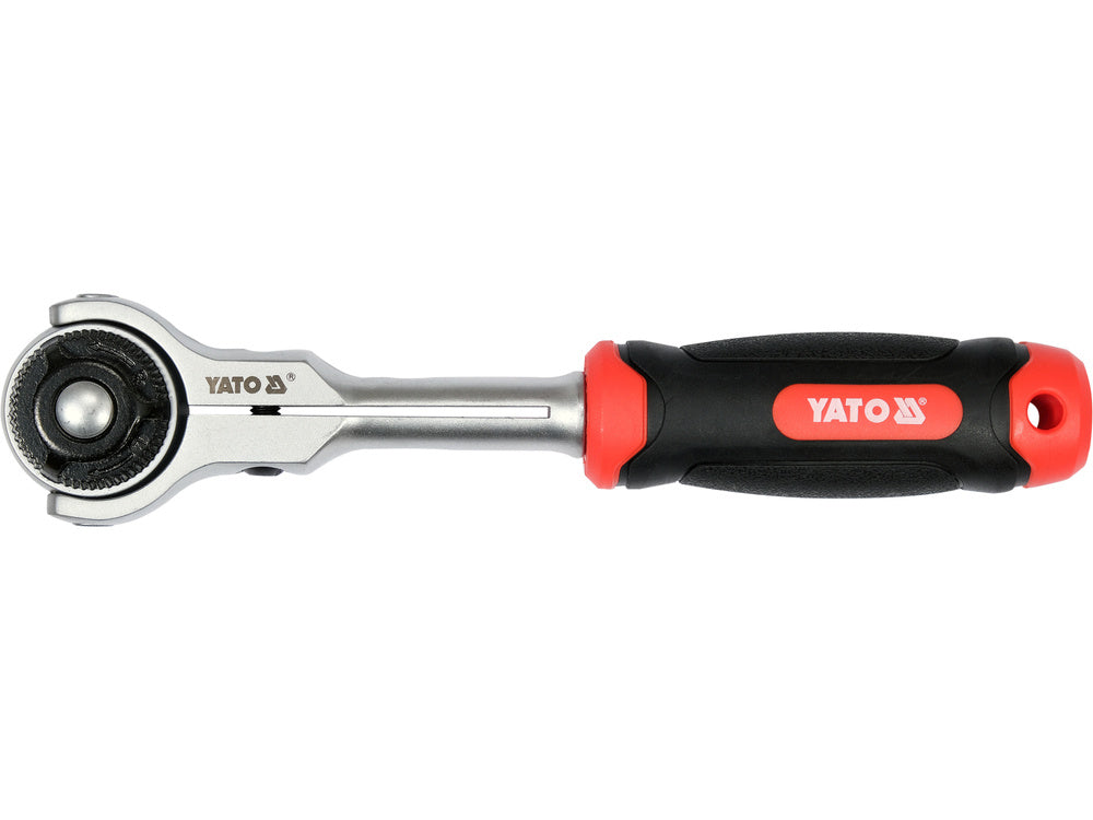 FLEXIBLE RATCHET HANDLE W.ROUND HEAD 3/8 (YT-07201)