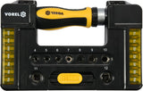 RATCHET SCREWDRIVER WITH SOCKETS AND INTERCHANGEABLE BIT SET 38 PCS. (65023)