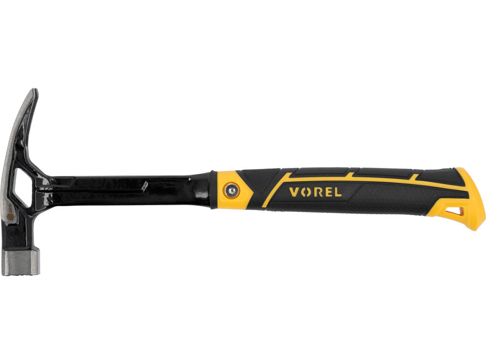 CLAW HAMMER WITH METAL HANDLE 450G 16OZ (32610)
