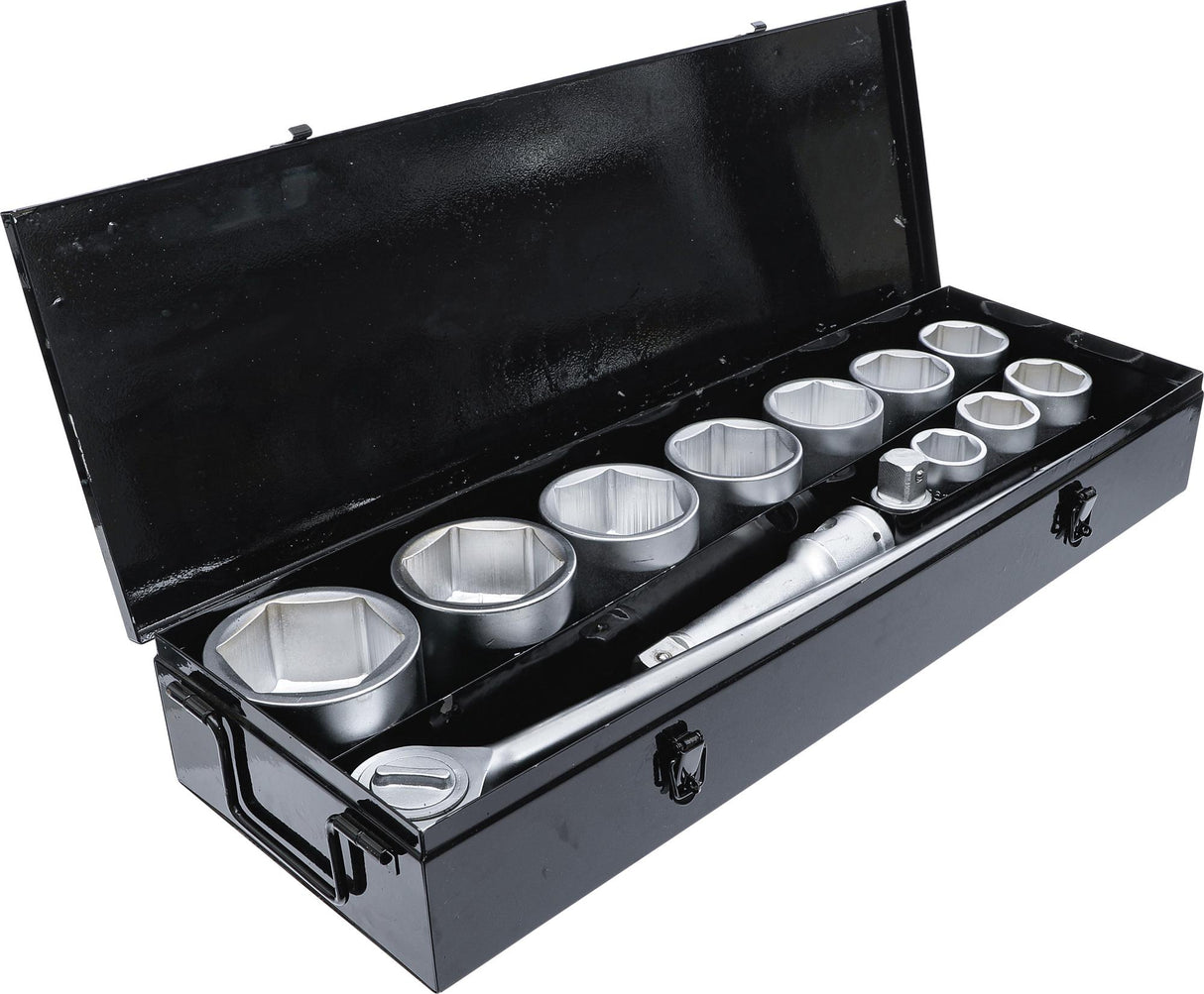 SOCKET SET | 25 MM (1") DRIVE | 36-80 MM | 15 PCS. (15111)