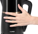 EL. KETTLE 1,7L, TEMP. CONTROL, BLACK (68217)