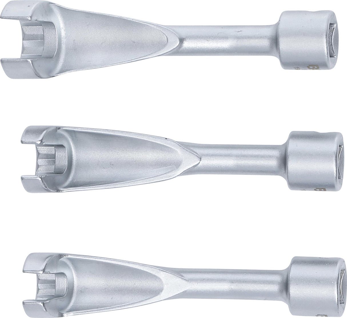 PIPE WRENCH SET, OPEN | 12.5 MM (1/2") DRIVE | 14 - 17 - 19 MM (8450)