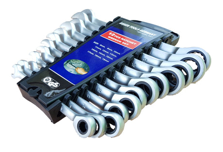 RATCHET WRENCH SET | 8-19 MM | 12 PCS. (SK5000)