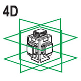4D A+ GREEN LASER WITH ACCESSORIES (YT-30417)