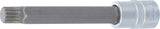 BIT SOCKET | LENGTH 140 MM | 12.5 MM (1/2") DRIVE | SPLINE (FOR XZN) | M14 (5184-M14)