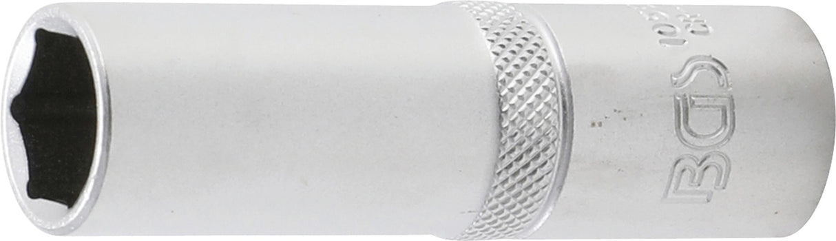 SOCKET, HEXAGON, DEEP | 12.5 MM (1/2") DRIVE | 15 MM (10555)