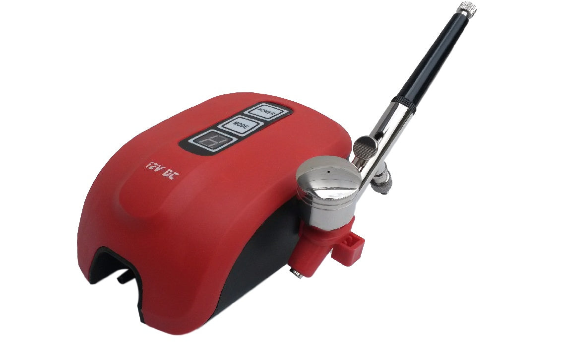 AIRBRUSH SET WITH COMPRESSOR AND PAINTS (LX-111)