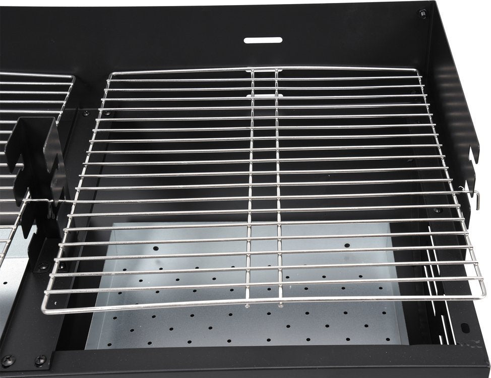 OUTDOOR BARBECUE / GRILL | OPEN | 2 COMPARTMENTS / 74X39 CM (99495)