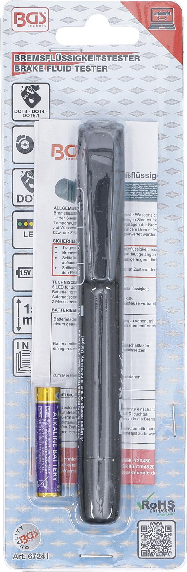 BRAKE FLUID TESTER (67241)