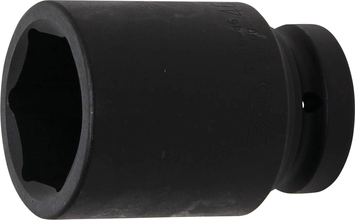 IMPACT SOCKET HEXAGON, DEEP | 25 MM (1") DRIVE | 46 MM (5500-46)