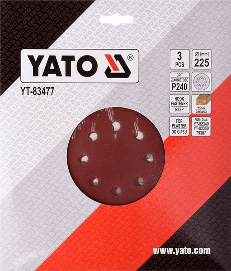 SAND PAPER FOR DRYWALL 225MM P240 (YT-83477)