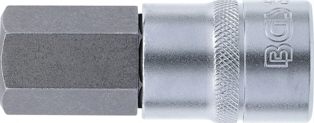 BIT SOCKET | LENGTH 70 MM | 12.5 MM (1/2") DRIVE | INTERNAL HEXAGON 22 MM (4295)