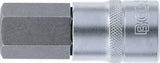 BIT SOCKET | LENGTH 70 MM | 12.5 MM (1/2") DRIVE | INTERNAL HEXAGON 22 MM (4295)