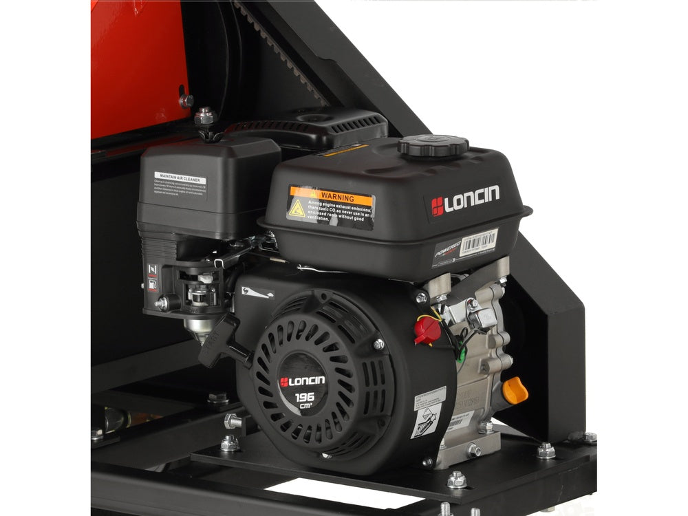 PETROL BRANCH/WOOD CHIPPER | DIAMETER 80 MM | 4.1 KW | 196 CM3 (YT-86161)