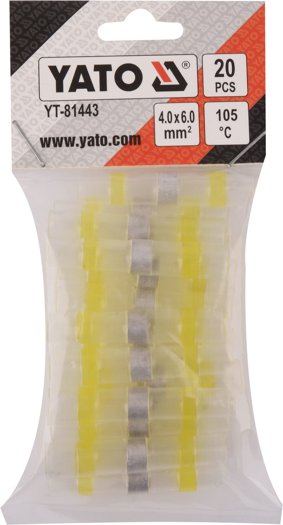 HEAT SHRINK SOLDER SLEEVE 4-6MM2 20PCS (YT-81443)