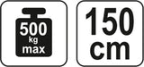 ENGINE SUPPORT BAR MAX. LOAD 500KG (YT-55568)