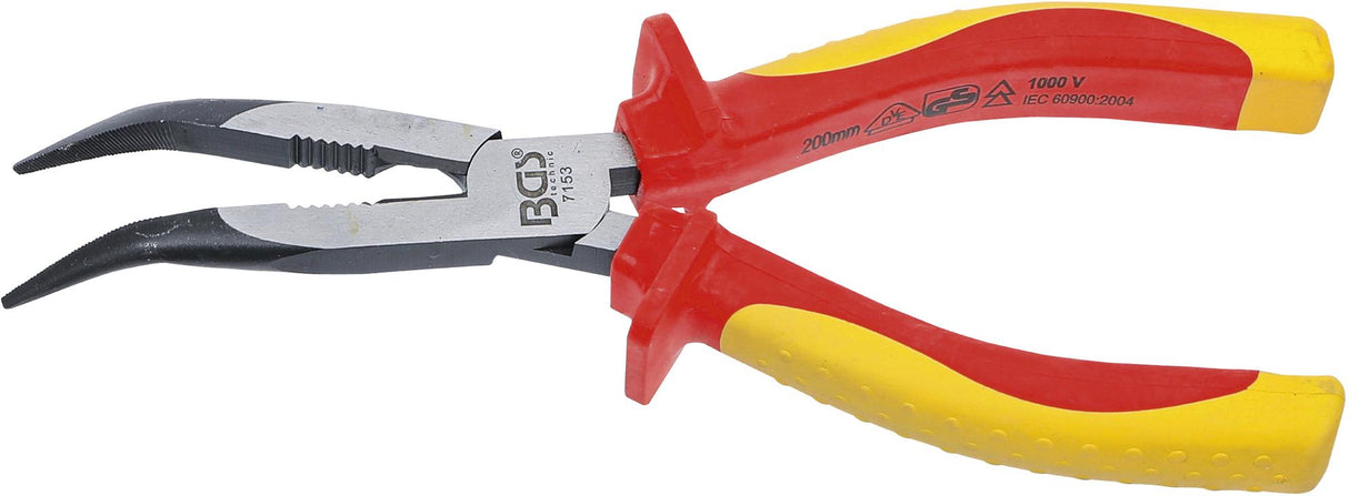 VDE LONG NOSE PLIERS | ANGULAR | 200 MM (7153)