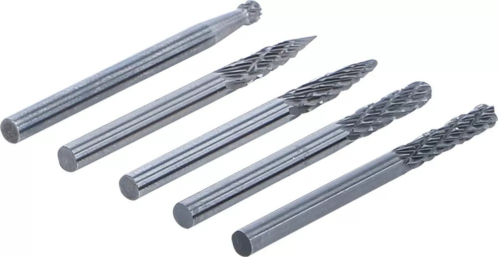 HSS MILLING CUTTER SET, EXTRA SHORT | 5 PCS. (9596)