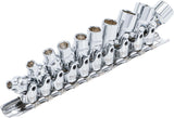 UNIVERSAL JOINT SOCKET SET | 6.3 MM (1/4") | 5 - 13 MM | 10 PCS. (220)