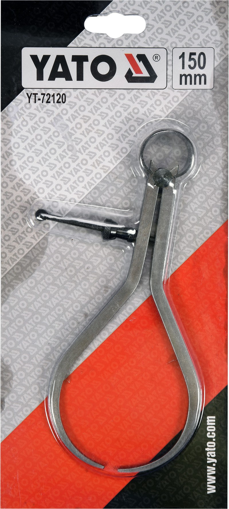 OUTSIDE CALIPER WITH SPRING 150 MM (YT-72120)