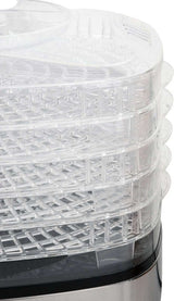 FOOD DEHYDRATOR 5 TRAYS 420-500W TIMER (68271)